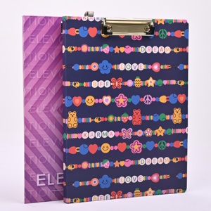 Custom Logo A4 Office Letter Pad Paper <strong>Clipboard</strong> Foldable Cardboard Folio Board <strong>Clipboard</strong> Folder - Product Image 5