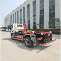 Camion benne arrière DongFeng 4x2 avec bras de levage pour conteneur de 20 mètres cubes
