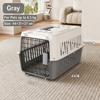 Sac de transport panoramique transparent pour chat avec ventilation respirante, spacieux et portable, type capsule, pour chiens et chats