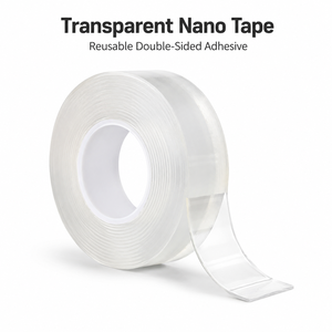 Nastro Nano di Qualità Lavabile e Riutilizzabile, Nastro Adesivo in <span class=keywords><strong>Gel</strong></span> 1mm 2mm 3mm, Biadesivo <span class=keywords><strong>per</strong></span> Montaggio Fai-da-Te - Product Image 6