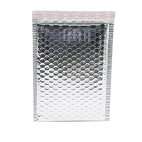Correo de burbujas de plástico ecológico, bolsa de burbujas recubierta de aluminio personalizada, aislamiento térmico, en stock