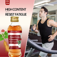 Liquide Oral au Ginseng Américain 120ml – Extrait de Panax Quinquefolius – Boisson Adaptogène pour Soulager le Stress et Apporter Énergie et Calme – OEM ODM