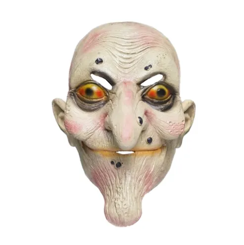 Хэллоуин подарок Карнавальная Вечеринка трюк Монстр Маска скрученное лицо Волшебная ведьма латексная маска