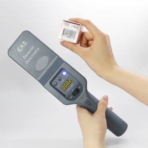 เครื่องตรวจจับฉลากและที่จับป้าย EAS AM หรือ RF 8.2MHz หรือ58 HZ ลดเสียงรบกวนเสียงและแสงสำหรับร้านขายเสื้อผ้า - Product Image 3