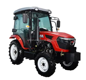 The latest 50 horsepower agricultural tractor with a driver's cab for National Second Tractor