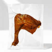 Sacs sous vide en plastique transparent de qualité alimentaire, gaufrés, sécurisés, pour la préparation des repas et le stockage à long terme, tailles personnalisées