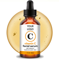 Sérum Visage à la Vitamine C Anti-Oxydant Éclaircissant et Unifiant le Teint, pour Usage Quotidien à Domicile, Vente en Gros OEM en Marque Blanche