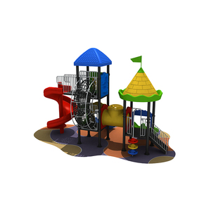 Cấu trúc trượt sân chơi ngoài trời lâu đài vui tươi thúc đẩy chuyển động thúc đẩy tăng trưởng kỹ năng và truyền cảm hứng cho những cuộc phiêu lưu tưởng tượng - Product Image 2