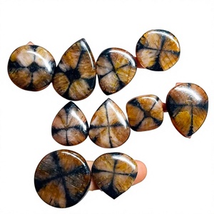 100% piedra preciosa de Chiastolita de alta calidad Natural cabujón de Chiastolita de buena calidad piedra semipreciosa hecha a mano Chiastolita - Product Image 1