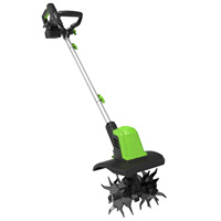 Mini-cultivateur VERTAK 20V, motoculteur portable, petite motobineuse électrique, motoculteur rotatif de jardin pour une préparation efficace du sol et le travail du sol