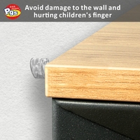 PRODIGY SD022 Pare-chocs en caoutchouc pour porte et mur