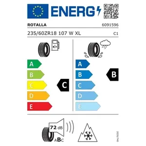 Nouveaux pneus toutes saisons Rotalla RA03 235/60 R18 107W XL M+S - Product Image 3