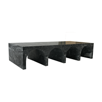 Table basse italienne minimaliste en marbre adaptée à la table basse en marbre de luxe haut de gamme pour le salon
