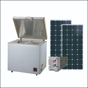 <span class=keywords><strong>Réfrigérateur</strong></span> <span class=keywords><strong>solaire</strong></span> <span class=keywords><strong>à</strong></span> compression 135L-170L DC12V/24V avec couche isolante de 90mm-110mm, dégivrage automatique 60W pour véhicules - Product Image 1