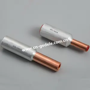 GTL Bimetal tube with copper and aluminium/high quality bimetallic connector