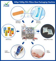 Machine d'emballage adhésive pour colle chaude HMPSA, thermofusible, ml