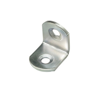 Support d'angle en L galvanisé 20x20 à 45x45mm pour connexion de meubles et armoires - Product Image 2