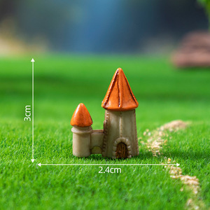 Miniature Fairy Castle Landscape Resin Decorations <strong>Mini</strong> House Figurines Ornaments for DIY Desk Micro <strong>Christmas</strong> Home Craft Decor - Product Image 6