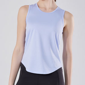 Chaleco Deportivo de Verano, Nuevo Estilo, Secado Rápido, para Mujer, Profesional, para Fitness, Running, Holgado, Transpirable, para Yoga, sin Mangas - Product Image 6