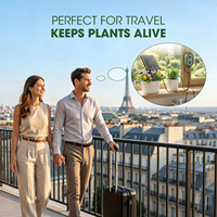 Système d'arrosage solaire intelligent pour 15 pots, compatible USB, pour balcon domestique, outil d'irrigation automatique
