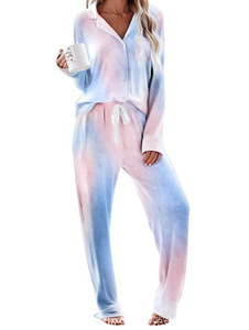 Chicever 2021 — pyjama Sexy pour la saint-valentin, cravate, manches longues, ensemble salon, taille, vêtements de nuit pour femmes - Product Image 6