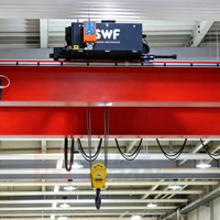 Vente directe d'usine de palans à câble de style européen Swf, 10 tonnes et 20 tonnes, capacité de levage personnalisable