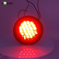 Feu d'avertissement pour voiture, accessoire feu de Stop pour véhicule, 12V DC, 24 LED, haute qualité, phare arrière pour remorque, bateau, caravane