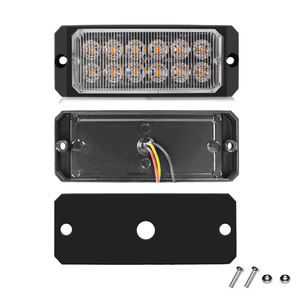 Feux latéraux de camion 3(W) 12V-24V 900 Lumens, feux stroboscopiques étanches, feux arrière LED, accessoires universels pour remorque - Product Image 2