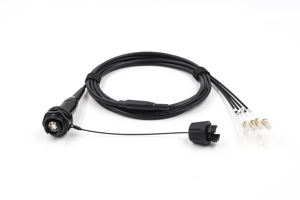 Erweiterter Strahl Junior Optischer Steckverbinder 2/4-adrig Stecker/Buchse für Raue Umgebungen Gepanzertes Feldkabel mit Kabeltrommel - Product Image 5