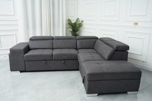 Canapés Convertibles Confortables Longueur Extensible Gain de Place Pliables Prêts à Expédier Grand <span class=keywords><strong>Lit</strong></span> Tissu Pliant Moderne - Product Image 5