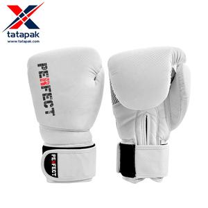 Gants de boxe professionnels Sialkot de marque privée de haute qualité pour hommes en cuir de vachette de couleur unie pour une utilisation en extérieur - Product Image 4