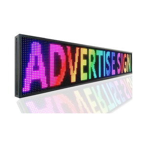 Détaillant d'enseignes LED d'intérieur programmables personnalisé de libre-service pour affaires avec affichage numérique Contrôle par application Animation de panneau matriciel LED - Product Image 1