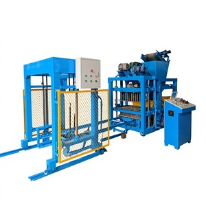 Automatische Betonblockherstellungsmaschine auf den Philippinen QT4-25 Zementsteinherstellungsmaschine aus China Hohlzementsteine - Product Image 1