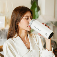 Bouilloire Électrique Portable 304SS 400ml Ébullition Rapide Protection Anti-Ébullition à Sec Anti-Fuite Certifiée FCC CE UL ROHS FDA Pour Maison et Voyage OEM ODM