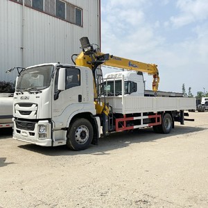 รถบรรทุกอีซูซุ กิกะ 8 ตัน ดีเซล ติดเครน 4x2 สภาพใหม่ เครนบูมแบบยืดหดได้ ขาย - Product Image 1