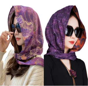 <span class=keywords><strong>Pañuelos</strong></span> Hijab Elegantes para Mujer, <span class=keywords><strong>Pañuelos</strong></span> Vintage a Prueba de Sol y Viento, <span class=keywords><strong>Pañuelos</strong></span> de <span class=keywords><strong>Playa</strong></span> para Verano - Product Image 2