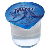 Machine de conditionnement sous blister de remplissage et de scellage par thermoformage pour 200ml PET PS Tasses Récipients d'eau et de jus