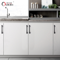 Poignée d'armoire à tiroirs en alliage de zinc américain contemporain meuble de cuisine contracté pour armoire de chambre à coucher et commode utilisation de boîte