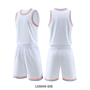 Maillot de basket-ball imprimé avec le logo de l'équipe adulte - tenue de sport à séchage rapide pour homme - Product Image 5