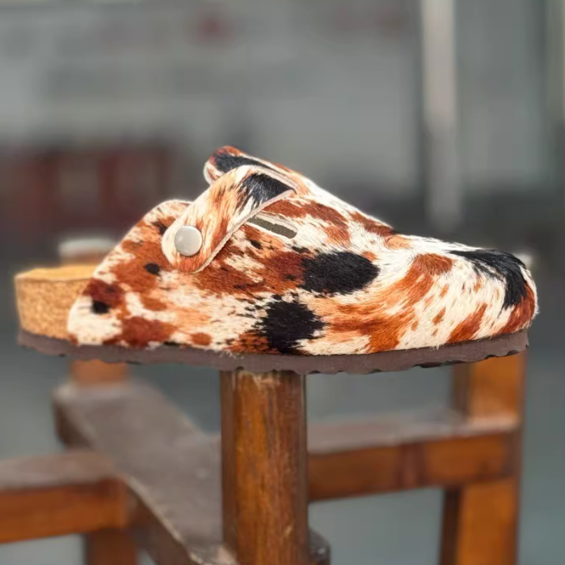 Ivory black white brown horsehair