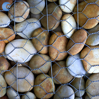 Gabion en treillis métallique PVC pour murs de soutènement en pierre, fabriqué en Chine