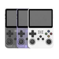 Console de Jeu Portable R36S Rétro à Prix de Gros, Double Joystick 3D, Écran 3,5 Pouces, Système Linux Open Source