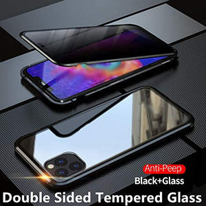<span class=keywords><strong>Coque</strong></span> de protection complète en verre trempé pour <span class=keywords><strong>iPhone</strong></span> <span class=keywords><strong>11</strong></span>, étui de protection en métal <span class=keywords><strong>magnétique</strong></span> <span class=keywords><strong>anti</strong></span>-<span class=keywords><strong>espion</strong></span> - Product Image 3