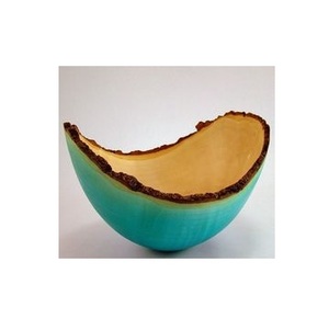 Fabricación directa de fábrica de cuenco de servicio de madera de acacia impreso personalizado nuevo diseño Pulido-para fiestas - Product Image 4