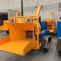 Broyeur à bois complet avec moteur, utilisé pour la production de sciure de bois de 1 à 10 mm, capacité de broyage 3T/h