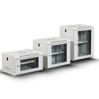 Armoire réseau murale de 19 pouces 6U 9U 12U en acier laminé à froid SPCC pour équipement informatique