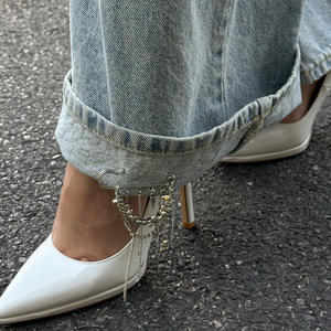 Broche de cadena con borlas CCB de joyería transfronteriza chapado en plata de aleación para mujer <span class=keywords><strong>JoJo</strong></span>, modelo 0310 multifuncional para colgar en pantalones, OEM/ODM - Product Image 6