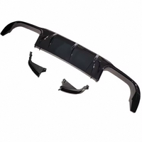 Diffuseur arrière AMG noir brillant authentique, aspect C63, pour Mercedes Benz Classe C W204 LCI 2011-2014 Sport