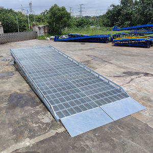 Puente de embarque de rampa de muelle de elevación de carga hidráulica famosa de China en venta plataforma elevadora - Product Image 5