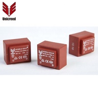 Transformateur toroïdal intelligent monophasé Unicreed EI30 1VA 230V 12V encapsulé, montage sur circuit imprimé, résine époxy, UC30S-2-12010
